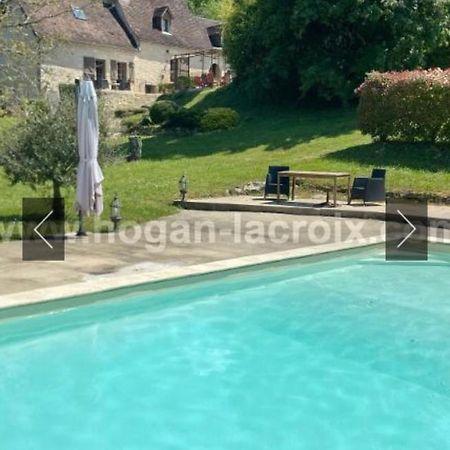 הוילה Carlux Domaine Du Bonheur En Pierre Avec Piscine, Proche Sarlat מראה חיצוני תמונה