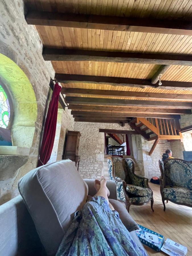 הוילה Carlux Domaine Du Bonheur En Pierre Avec Piscine, Proche Sarlat מראה חיצוני תמונה