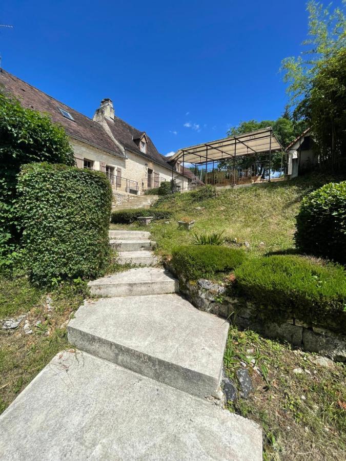 הוילה Carlux Domaine Du Bonheur En Pierre Avec Piscine, Proche Sarlat מראה חיצוני תמונה