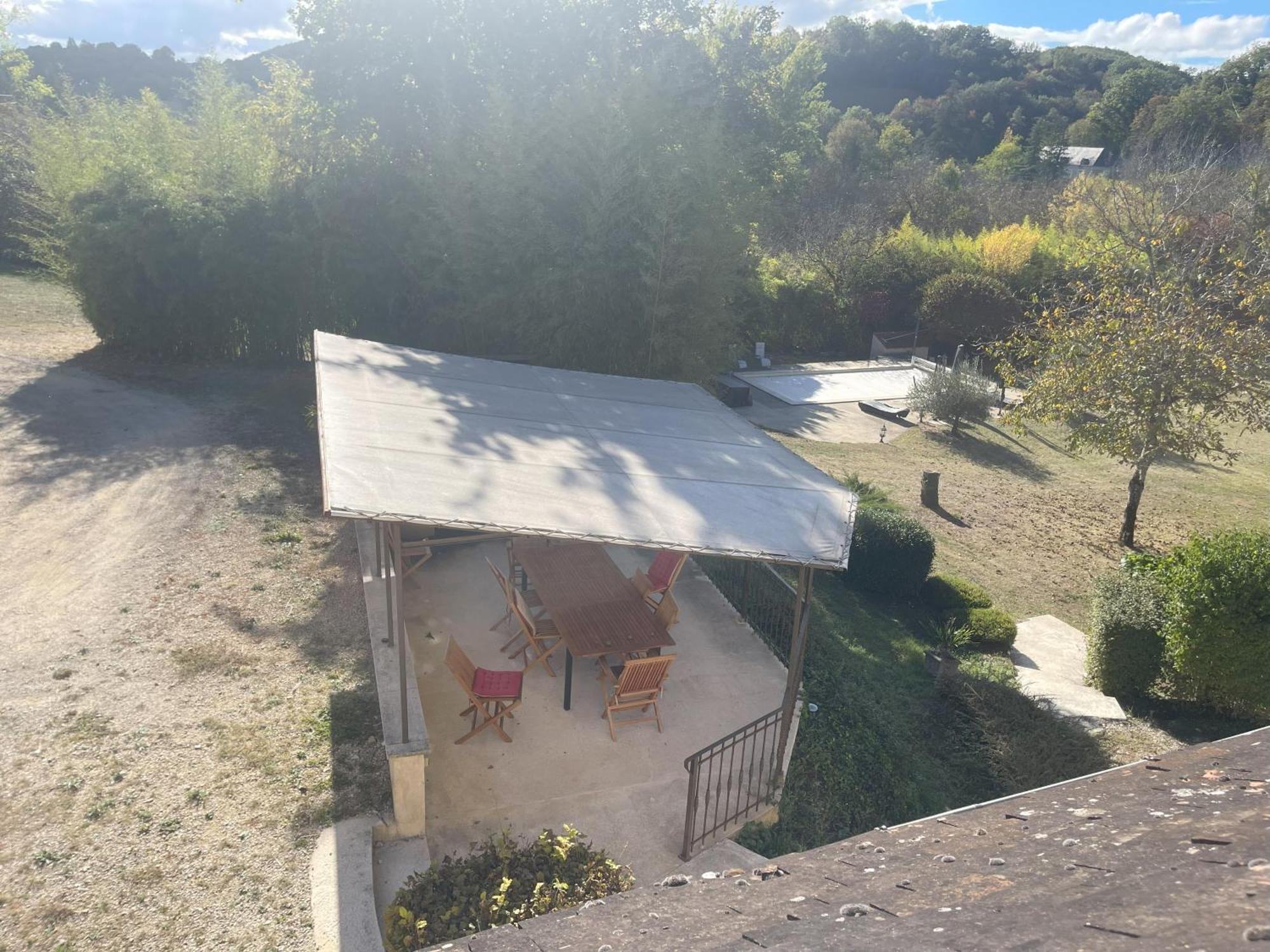 הוילה Carlux Domaine Du Bonheur En Pierre Avec Piscine, Proche Sarlat מראה חיצוני תמונה