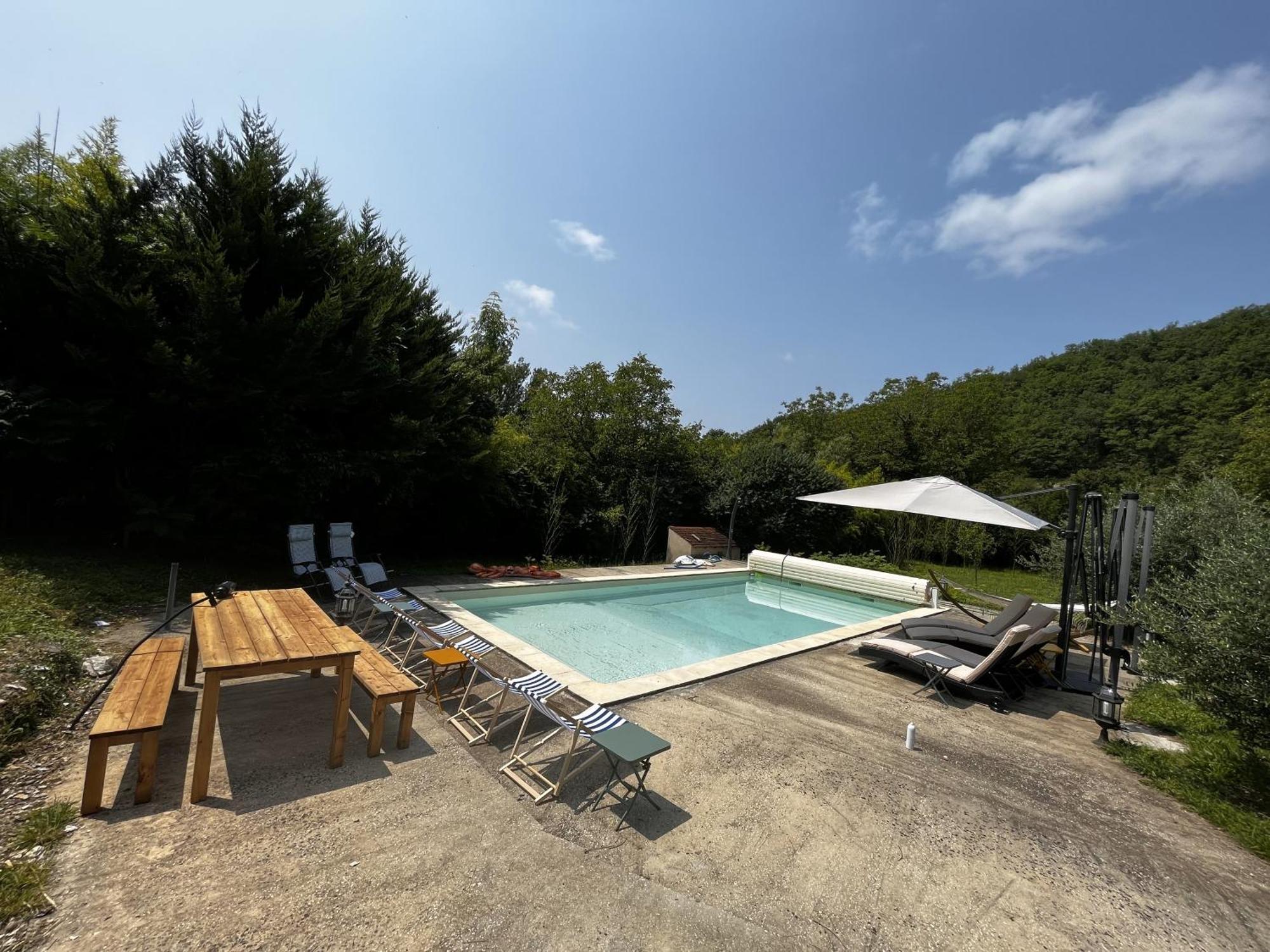 הוילה Carlux Domaine Du Bonheur En Pierre Avec Piscine, Proche Sarlat מראה חיצוני תמונה