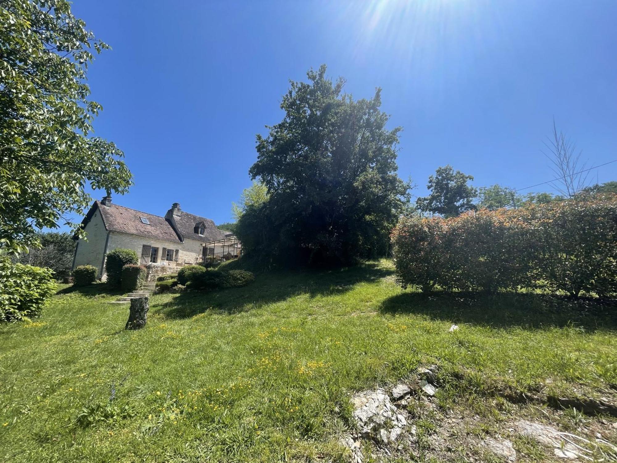 הוילה Carlux Domaine Du Bonheur En Pierre Avec Piscine, Proche Sarlat מראה חיצוני תמונה